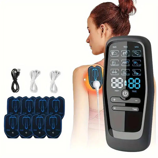 Estimulador muscular Tens de fisioterapia, electroestimulador, acupuntura, masaje corporal, terapia digital, máquina de adelgazamiento