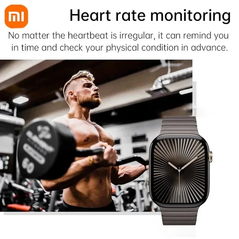 Xiaomi C10 Pro Reloj inteligente de moda NFC resistente al agua para hombres y mujeres Seguimiento GPS Llamadas Bluetooth BT Música Juegos Reloj inteligente de carga inalámbrica