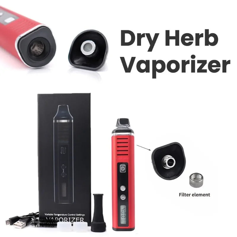 Kits de cigarrillos electrónicos con vaporizador de hierbas secas Pathfinder V2 TAURUS Vape Pen 2200mah Pantalla LCD Control de temperatura Tabaco a base de hierbas