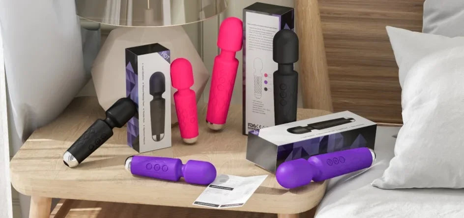 Vibrador AV potente de 20 velocidades para mujeres, estimulador de clítoris, punto G, pezón, consolador con varita mágica, masturbación femenina, juguetes sexuales para adultos